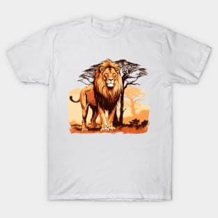 Wild African Lion T-Shirt